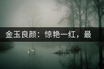 金玉良顏：驚艷一紅，最是高貴