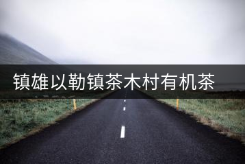 鎮(zhèn)雄以勒鎮(zhèn)茶木村有機(jī)茶產(chǎn)業(yè)