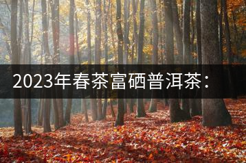 2023年春茶富硒普洱茶：1.富硒有機(jī)手工生普，市場(chǎng)指導(dǎo)價(jià)800元／公斤；2.富硒有機(jī)一級(jí)紅茶，市場(chǎng)指導(dǎo)價(jià)800元／公斤；3.富硒有機(jī)熟普餅，市場(chǎng)指導(dǎo)價(jià)1000元／公斤；4.富硒有機(jī)月光白茶，市場(chǎng)指導(dǎo)價(jià)800元／公斤。