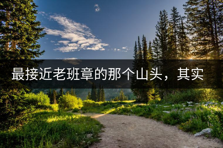 最接近老班章的那個山頭，其實叫做曼新竜