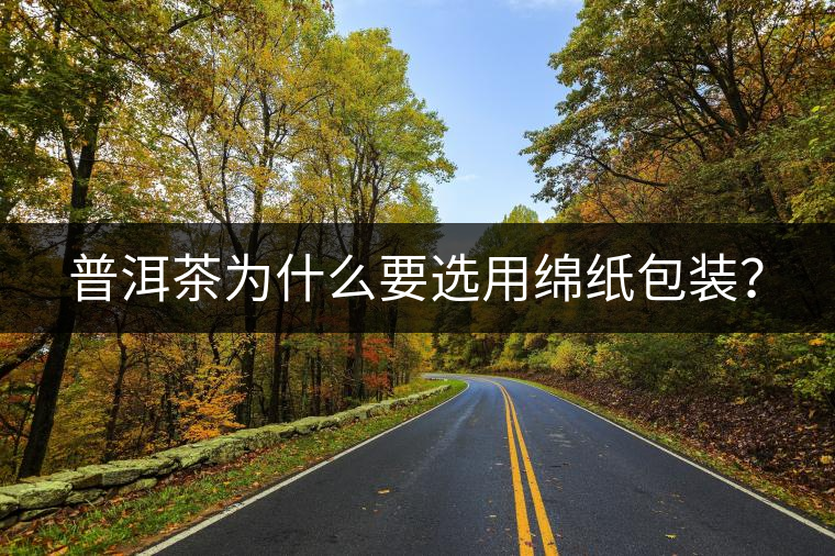 普洱茶為什么要選用綿紙包裝？