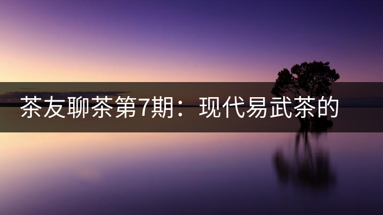 茶友聊茶第7期：現(xiàn)代易武茶的發(fā)起者，普洱茶史重量級人物—張毅