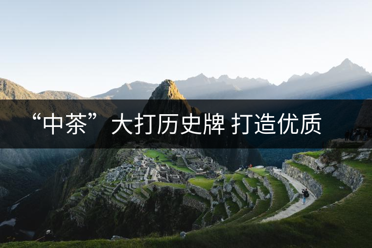 “中茶”大打歷史牌 打造優(yōu)質普洱茶