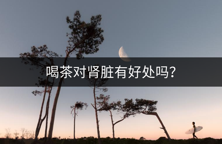 喝茶對腎臟有好處嗎？