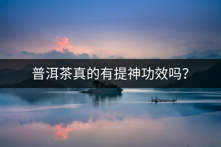 普洱茶真的有提神功效嗎？