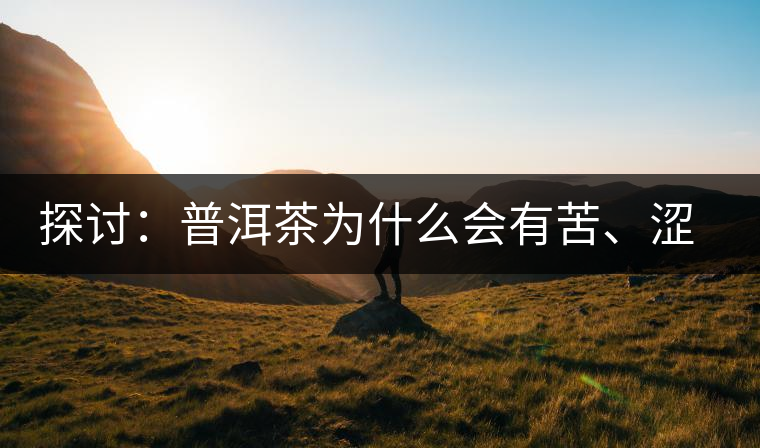 探討：普洱茶為什么會(huì)有苦、澀味兒？