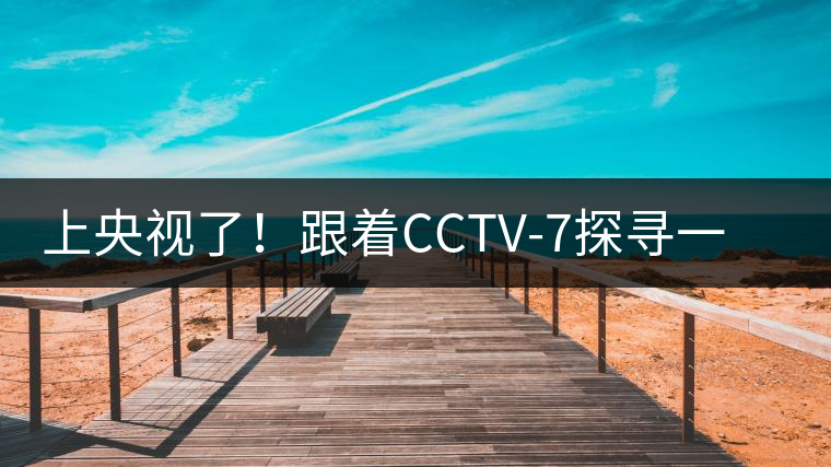 上央視了！跟著CCTV-7探尋一棵古樹(shù)茶背后的茶人故事
