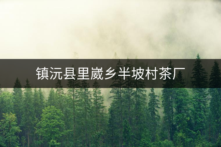 鎮(zhèn)沅縣里崴鄉(xiāng)半坡村茶廠