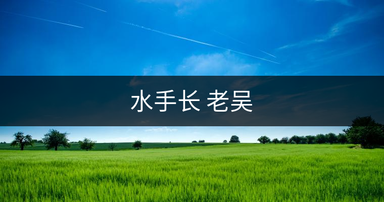 水手長(zhǎng) 老吳