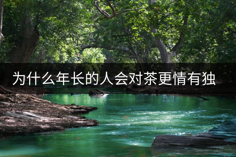 為什么年長的人會(huì)對(duì)茶更情有獨(dú)鐘？原因在這