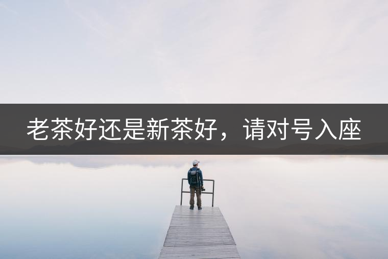 老茶好還是新茶好，請對號入座
