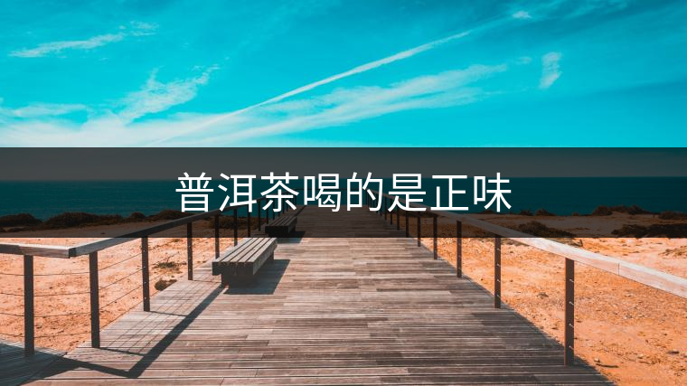 普洱茶喝的是正味
