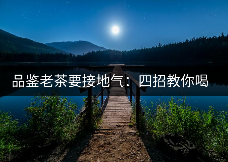 品鑒老茶要接地氣:四招教你喝懂普洱老茶 品鑒老茶要接地氣:四招教你喝懂普洱老茶