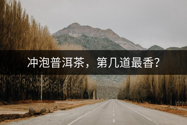 沖泡普洱茶，第幾道最香？