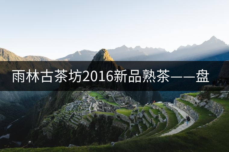 雨林古茶坊2016新品熟茶——盤古開湯品評(píng) 雨林古茶坊2016新品熟茶——盤古開湯品評(píng)