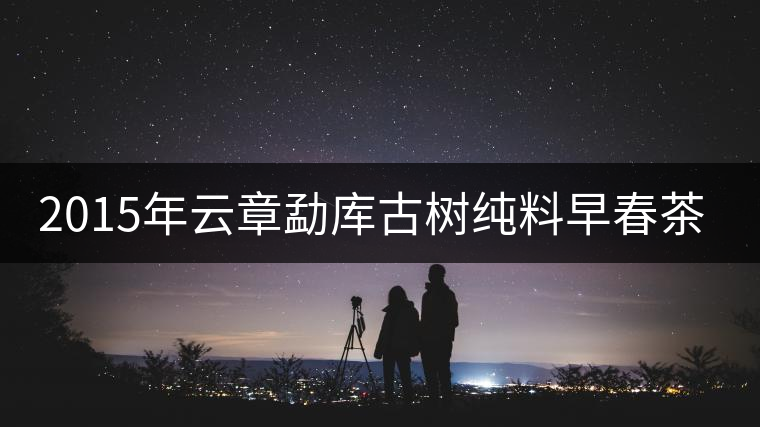 2015年云章勐庫古樹純料早春茶——古樹春韻