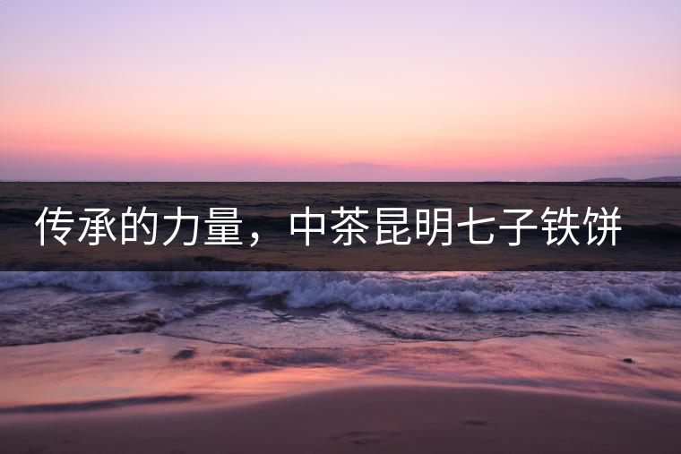 傳承的力量，中茶昆明七子鐵餅（生茶）即將上市