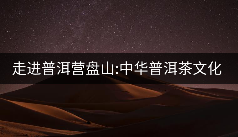 走進(jìn)普洱營盤山:中華普洱茶文化博覽苑 走進(jìn)普洱營盤山:中華普洱茶文化博覽苑