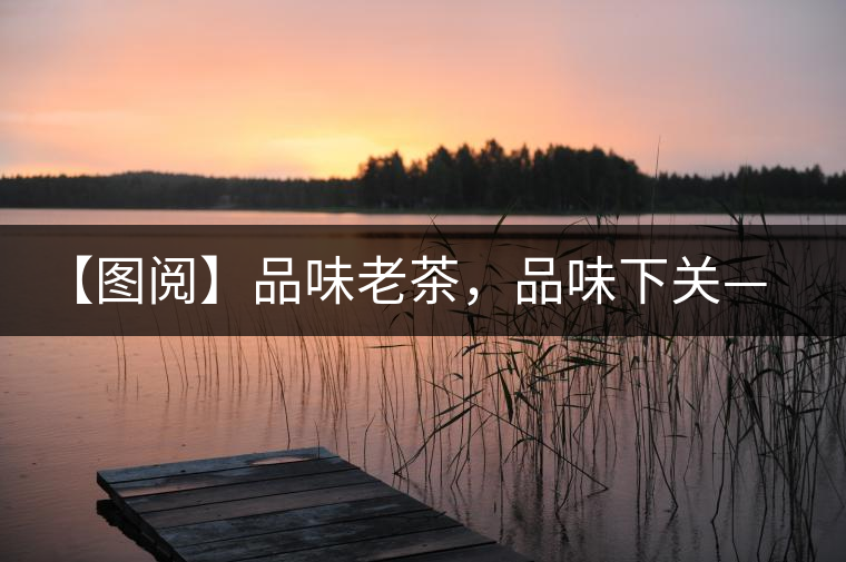 【圖閱】品味老茶，品味下關——下關鐵餅開湯