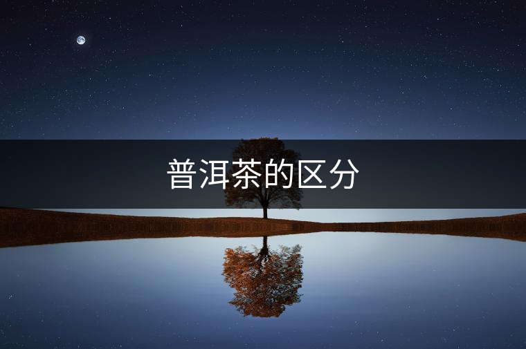 普洱茶的區(qū)分