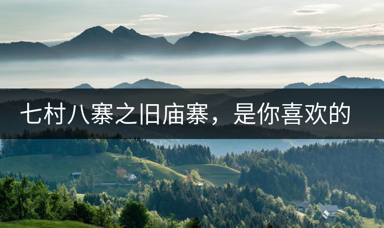 七村八寨之舊廟寨，是你喜歡的易武味嗎？