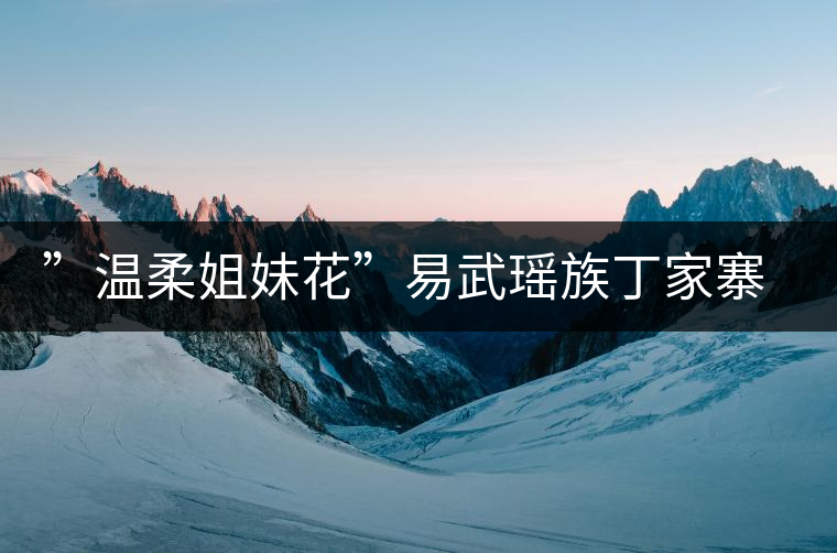 ”溫柔姐妹花”易武瑤族丁家寨、漢族丁家寨介紹