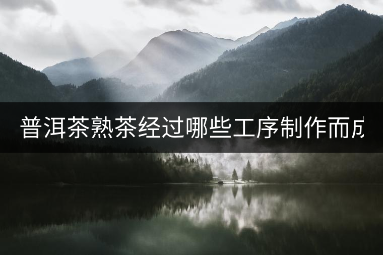 普洱茶熟茶經(jīng)過(guò)哪些工序制作而成？