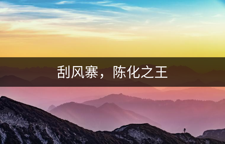 刮風寨，陳化之王