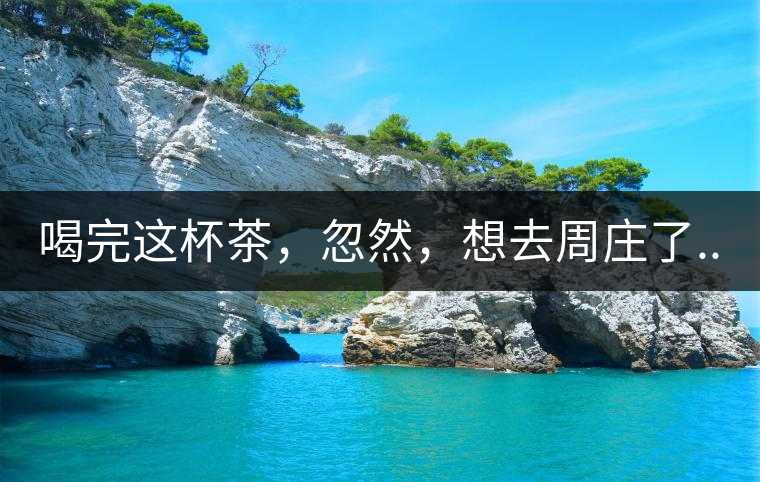 喝完這杯茶，忽然，想去周莊了...