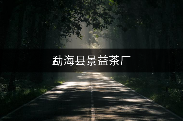 勐?？h景益茶廠