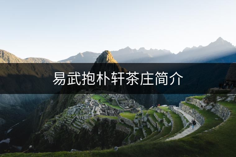 易武抱樸軒茶莊簡介