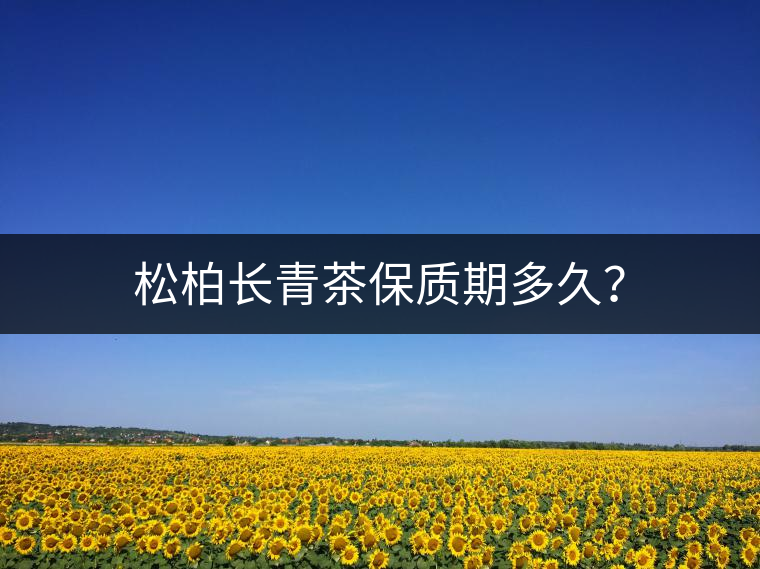 松柏長青茶保質(zhì)期多久？