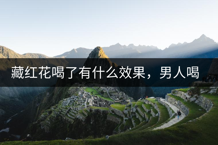 藏紅花喝了有什么效果，男人喝了能壯陽嗎？