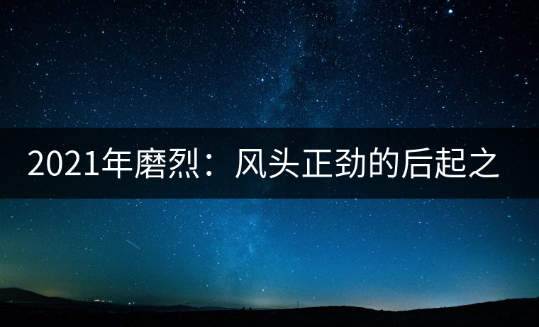 2021年磨烈：風(fēng)頭正勁的后起之秀，到底有何特點(diǎn)？