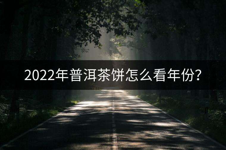 2022年普洱茶餅怎么看年份？
