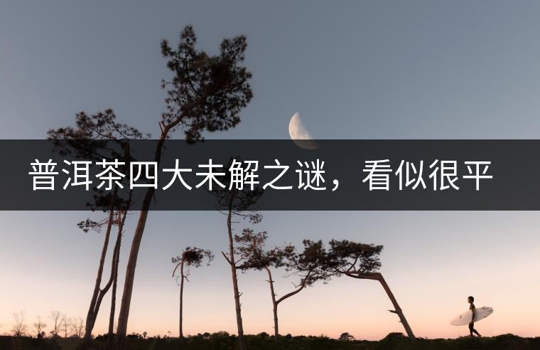 普洱茶四大未解之謎，看似很平常，實(shí)際很費(fèi)解！