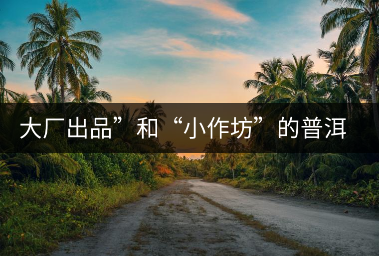 大廠出品”和“小作坊”的普洱茶，哪個(gè)更值得購(gòu)買(mǎi)？