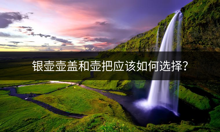 銀壺壺蓋和壺把應(yīng)該如何選擇？