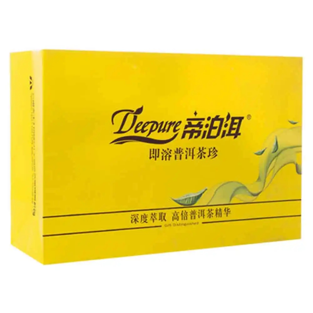 帝泊洱即溶普洱茶珍長期飲用可降三高，別說我沒有告訴你~